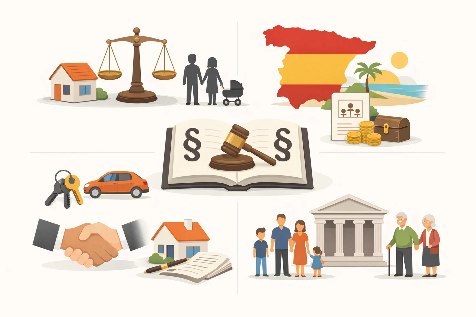 Derecho civil en España: qué regula y cómo se aplica